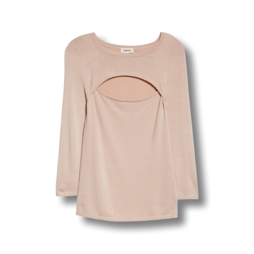 {L’agence} Jocelyn Cutout Sweater